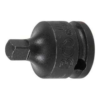 BGS Krachtdopadapter binnen vierkant 10 mm (3/8") - buiten vierkant 6,3 mm (1/4")