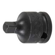 BGS Krachtdopadapter binnen vierkant 10 mm (3/8") - buiten vierkant 6,3 mm (1/4")