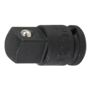 BGS Krachtdopadapter binnen vierkant 6,3 mm (1/4") - buiten vierkant 10 mm (3/8")