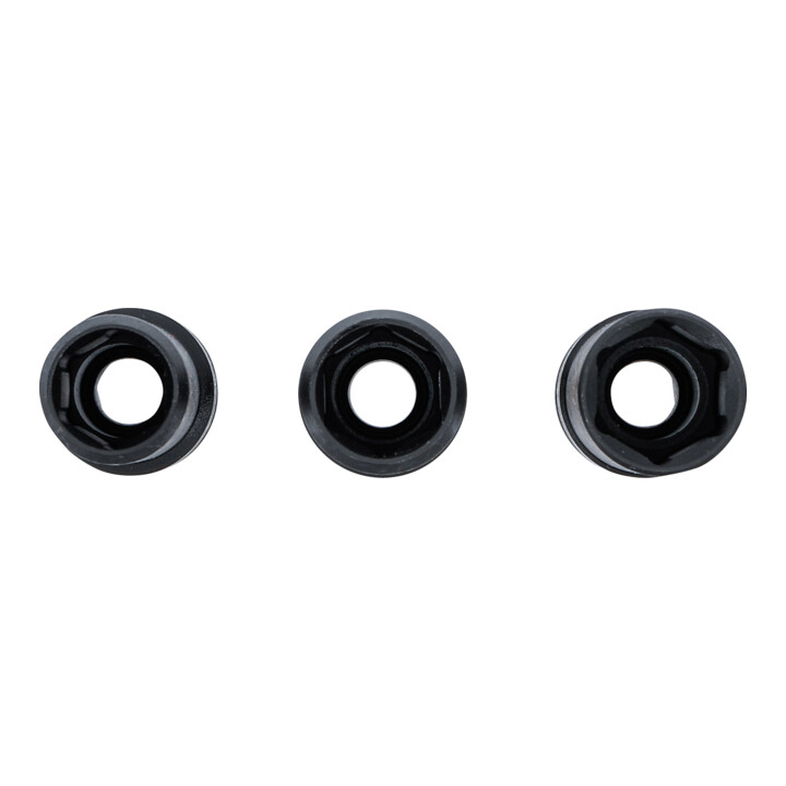 BGS Krachtige speciale steekdopsleutelset, aandrijving binnenvierkant 12,5 mm (1/2"), maat 17 / 19 / 21 mm, 3-dlg.