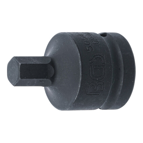 BGS Kraft-Bit-Einsatz 5054-12, Antrieb Innenvierkant 20 mm (3/4"), Innensechskant 12 mm