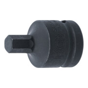 BGS Kraft-Bit-Einsatz 5054-12, Antrieb Innenvierkant 20 mm (3/4"), Innensechskant 12 mm