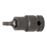 BGS Kraft-Bit-Einsatz 5367, Antrieb Innenvierkant 12,5 mm (1/2"), T-Profil (für TX) T27