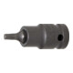 BGS Kraft-Bit-Einsatz 5371, Antrieb Innenvierkant 12,5 mm (1/2"), T-Profil (für Torx) T30-1