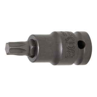BGS Kraft-Bit-Einsatz 5374, Antrieb Innenvierkant 12,5 mm (1/2"), T-Profil (für TX) T50