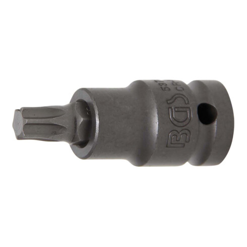BGS Kraft-Bit-Einsatz 5374, Antrieb Innenvierkant 12,5 mm (1/2"), T-Profil (für Torx) T50