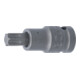 BGS Kraft-Bit-Einsatz 5375, Antrieb Innenvierkant 12,5 mm (1/2"), T-Profil (für Torx) T55-1