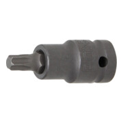 BGS Kraft-Bit-Einsatz 5378, Antrieb Innenvierkant 12,5 mm (1/2"), T-Profil (für Torx) T47