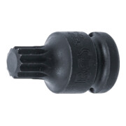 BGS Kraft-Bit-Einsatz 5381-M14, Antrieb Innenvierkant 12,5 mm (1/2"), Innenvielzahn (für XZN) M14