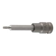 BGS Kraft-Bit-Einsatz 5470, Länge 100 mm, Antrieb Innenvierkant 12,5 mm (1/2"), T-Profil (für Torx) T25