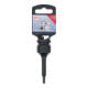 BGS Kraft-Bit-Einsatz 5480-T25, Antrieb Innenvierkant 12,5 mm (1/2"), T-Profil (für TX) T25-3