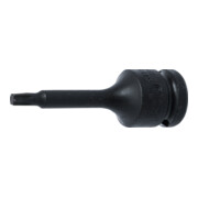 BGS Kraft-Bit-Einsatz 5480-T30, Antrieb Innenvierkant 12,5 mm (1/2"), T-Profil (für Torx) T30