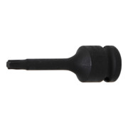 BGS Kraft-Bit-Einsatz 5480-T40, Antrieb Innenvierkant 12,5 mm (1/2"), T-Profil (für Torx) T40