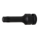 BGS Kraft-Bit-Einsatz 5480-T60, Antrieb Innenvierkant 12,5 mm (1/2"), T-Profil (für Torx) T60-1