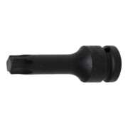 BGS Kraft-Bit-Einsatz 5480-T60, Antrieb Innenvierkant 12,5 mm (1/2"), T-Profil (für Torx) T60