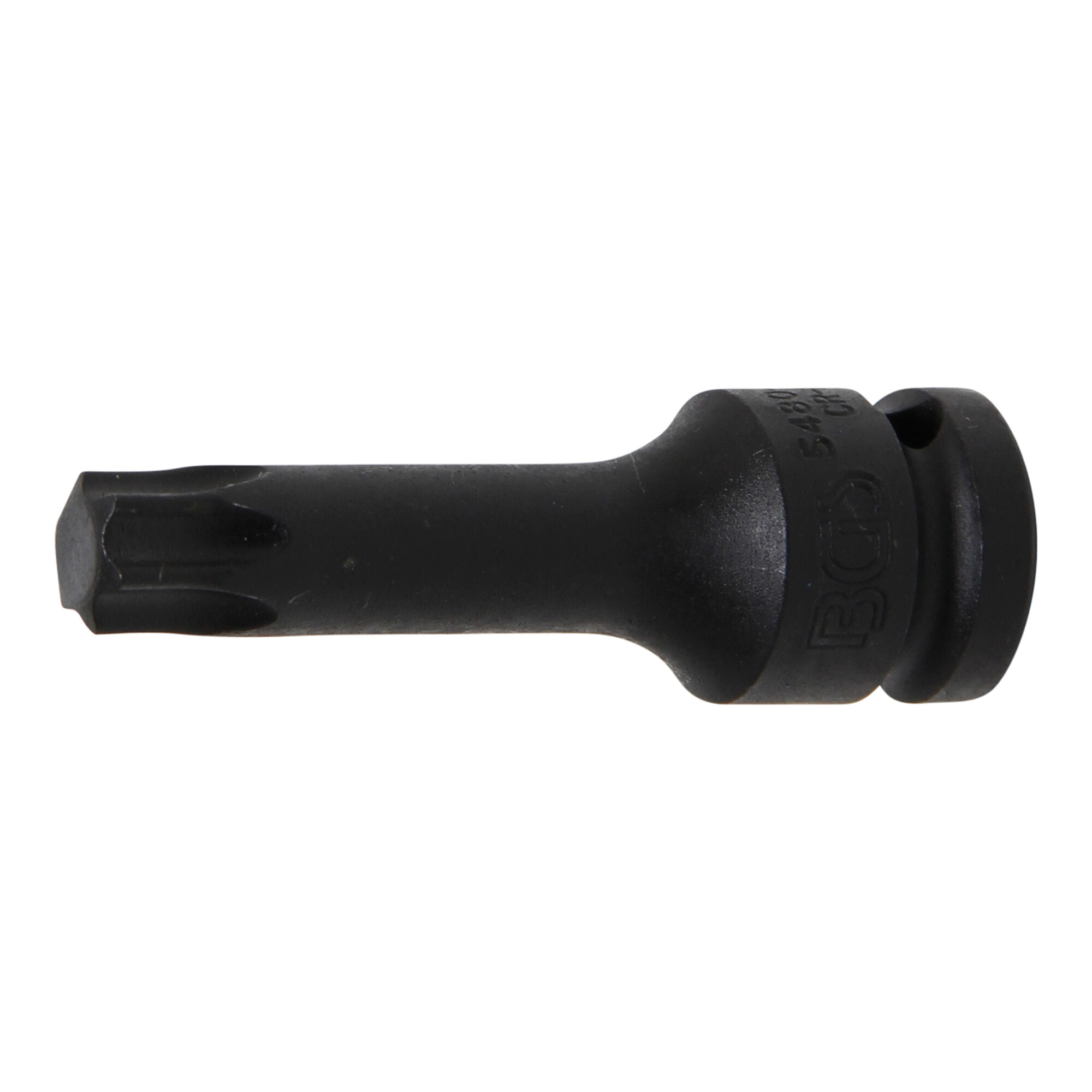 BGS Kraft-Bit-Einsatz 5480-T60, Antrieb Innenvierkant 12,5 mm (1/2"), T-Profil (für TX) T60 ; BGS technic