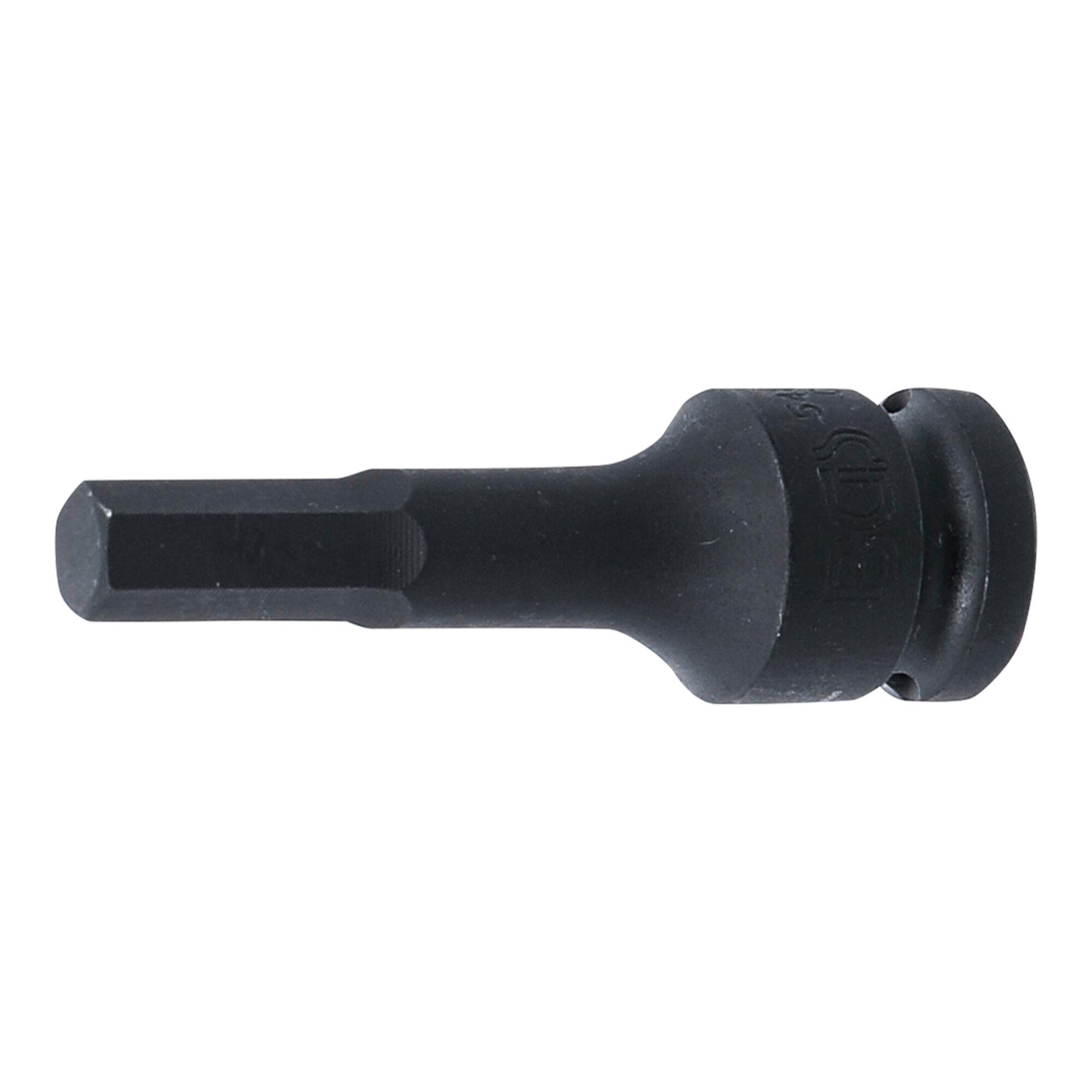 BGS Kraft-Bit-Einsatz 5481-M10, Antrieb Innenvierkant 12,5 mm (1/2"), Innensechskant 10 mm ; BGS technic