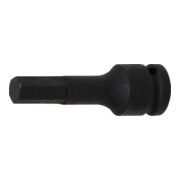 BGS Kraft-Bit-Einsatz 5481-M12, Antrieb Innenvierkant 12,5 mm (1/2"), Innensechskant 12 mm