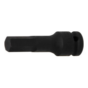 BGS Kraft-Bit-Einsatz 5481-M14, Antrieb Innenvierkant 12,5 mm (1/2"), Innensechskant 14 mm