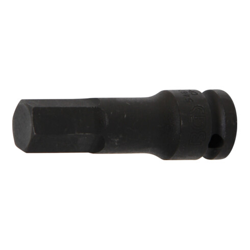 BGS Kraft-Bit-Einsatz 5481-M17, Antrieb Innenvierkant 12,5 mm (1/2"), Innensechskant 17 mm