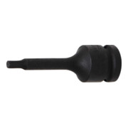 BGS Kraft-Bit-Einsatz 5481-M5, Antrieb Innenvierkant 12,5 mm (1/2"), Innensechskant 5 mm