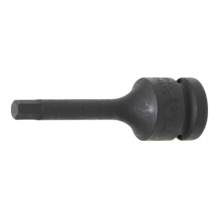 BGS Kraft-Bit-Einsatz 5481-M7, Antrieb Innenvierkant 12,5 mm (1/2"), Innensechskant 7 mm