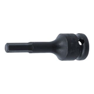 BGS Kraft-Bit-Einsatz 5481-M8, Antrieb Innenvierkant 12,5 mm (1/2"), Innensechskant 8 mm