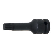BGS Kraft-Bit-Einsatz 5482-M12, Antrieb Innenvierkant 12,5 mm (1/2"), Innenvielzahn (für XZN) M12