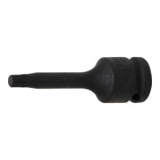 BGS Kraft-Bit-Einsatz 5482-M8, Antrieb Innenvierkant 12,5 mm (1/2"), Innenvielzahn (für XZN) M8