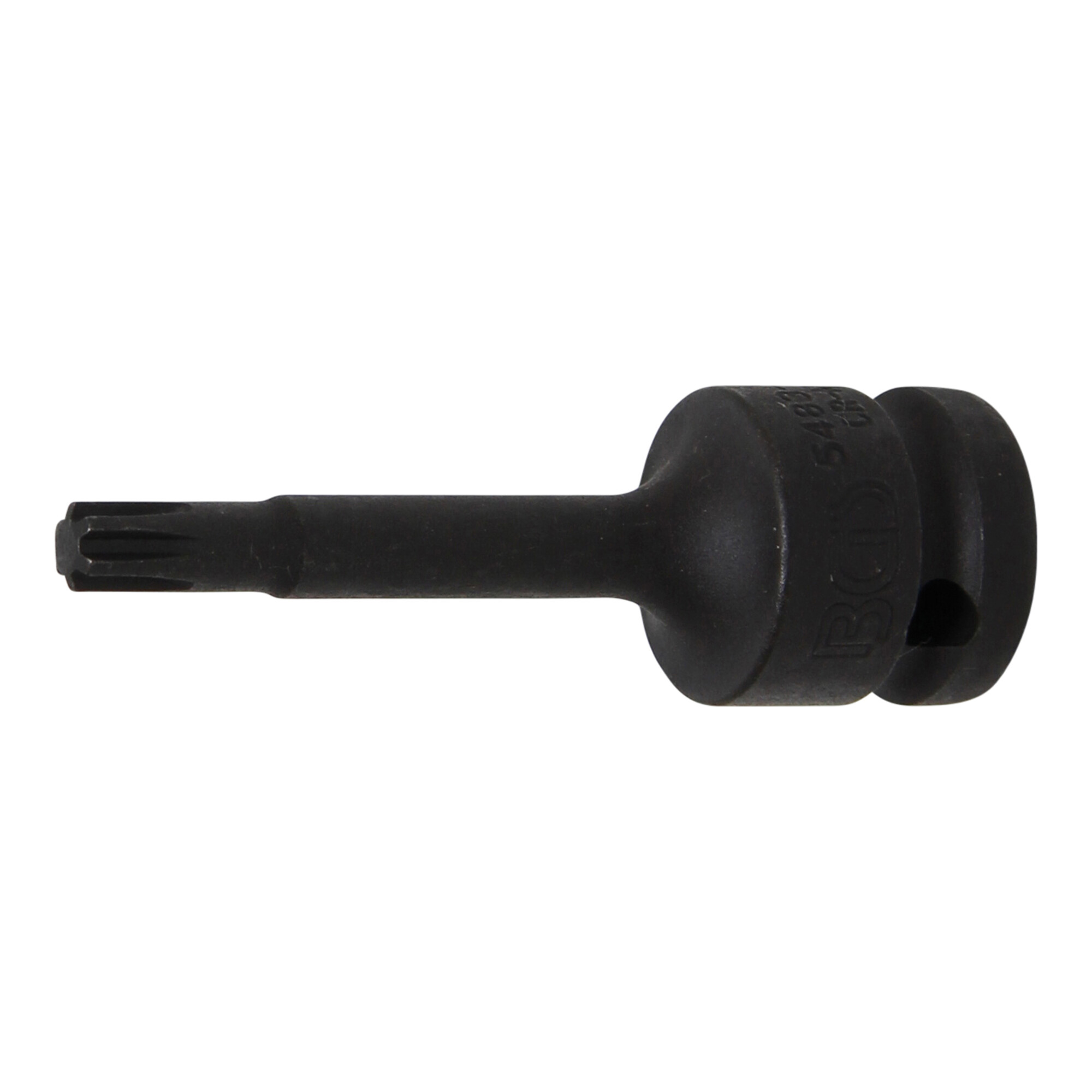 BGS Kraft-Bit-Einsatz 5483-M7, Antrieb Innenvierkant 12,5 mm (1/2"), Keil-Profil (für RIBE) M7 ; BGS technic
