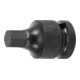 BGS Kraft-Bit-Einsatz 5485-11, Antrieb Innenvierkant 12,5 mm (1/2"), Innensechskant 11 mm-1