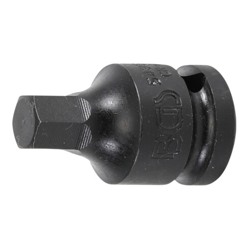 BGS Kraft-Bit-Einsatz 5485-11, Antrieb Innenvierkant 12,5 mm (1/2"), Innensechskant 11 mm