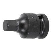 BGS Kraft-Bit-Einsatz 5485-11, Antrieb Innenvierkant 12,5 mm (1/2"), Innensechskant 11 mm