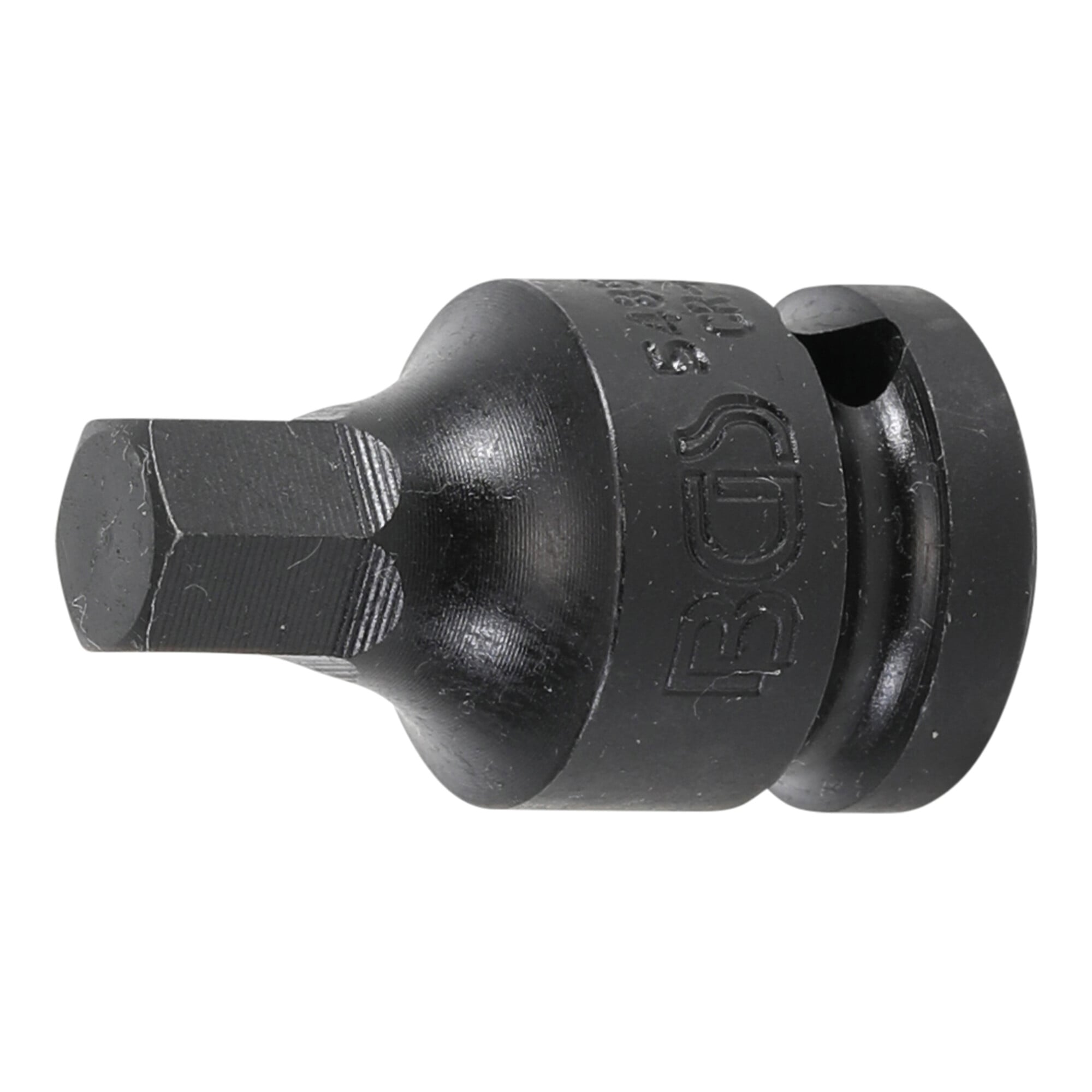 BGS Kraft-Bit-Einsatz 5485-11, Antrieb Innenvierkant 12,5 mm (1/2"), Innensechskant 11 mm ; BGS technic
