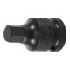 BGS Kraft-Bit-Einsatz 5485-12, Antrieb Innenvierkant 12,5 mm (1/2"), Innensechskant 12 mm-1