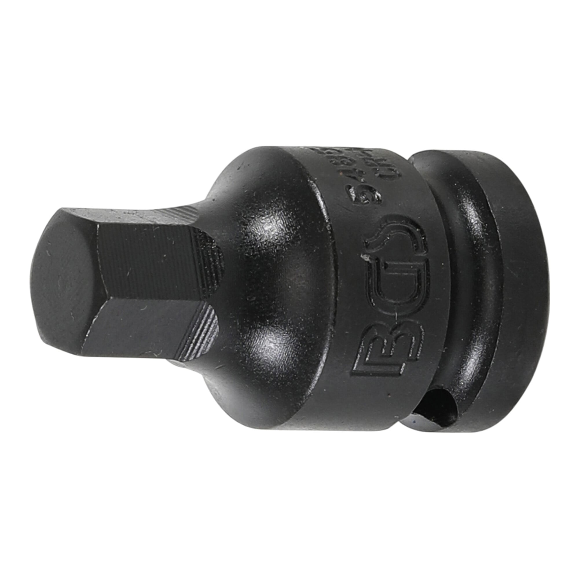 BGS Kraft-Bit-Einsatz 5485-12, Antrieb Innenvierkant 12,5 mm (1/2"), Innensechskant 12 mm ; BGS technic
