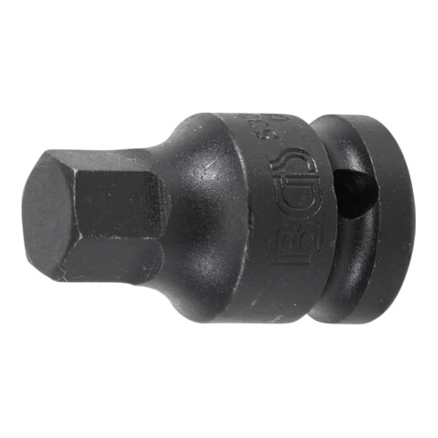 BGS Kraft-Bit-Einsatz 5485-14, Antrieb Innenvierkant 12,5 mm (1/2"), Innensechskant 14 mm