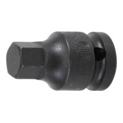 BGS Kraft-Bit-Einsatz 5485-14, Antrieb Innenvierkant 12,5 mm (1/2"), Innensechskant 14 mm