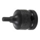 BGS Kraft-Bit-Einsatz 5485-5, Antrieb Innenvierkant 12,5 mm (1/2"), Innensechskant 5 mm-1