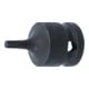 BGS Kraft-Bit-Einsatz 5486-T27, Antrieb Innenvierkant 12,5 mm (1/2"), T-Profil (für TX) T27-1
