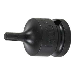 BGS Kraft-Bit-Einsatz 5486-T30, Antrieb Innenvierkant 12,5 mm (1/2"), T-Profil (für TX) T30