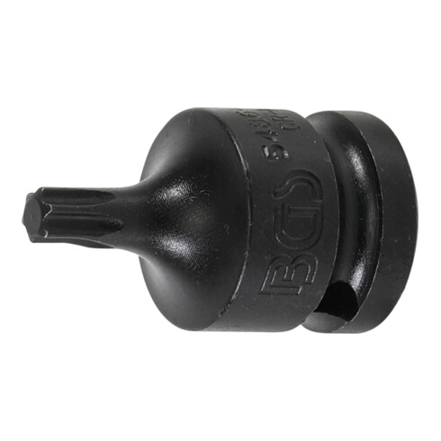 BGS Kraft-Bit-Einsatz 5486-T40, Antrieb Innenvierkant 12,5 mm (1/2"), T-Profil (für Torx) T40