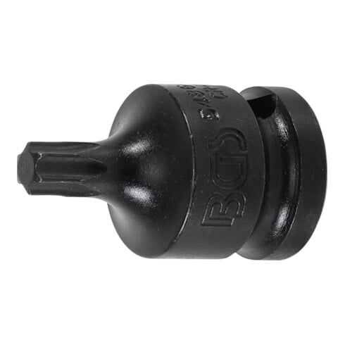 BGS Kraft-Bit-Einsatz 5486-T45, Antrieb Innenvierkant 12,5 mm (1/2"), T-Profil (für Torx) T45