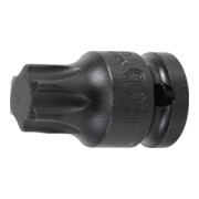 BGS Kraft-Bit-Einsatz 5486-T80, Antrieb Innenvierkant 12,5 mm (1/2"), T-Profil (für Torx) T80