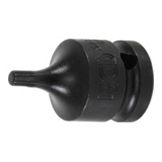 BGS Kraft-Bit-Einsatz 5487-M5, Antrieb Innenvierkant 12,5 mm (1/2"), Innenvielzahn (für XZN) M5