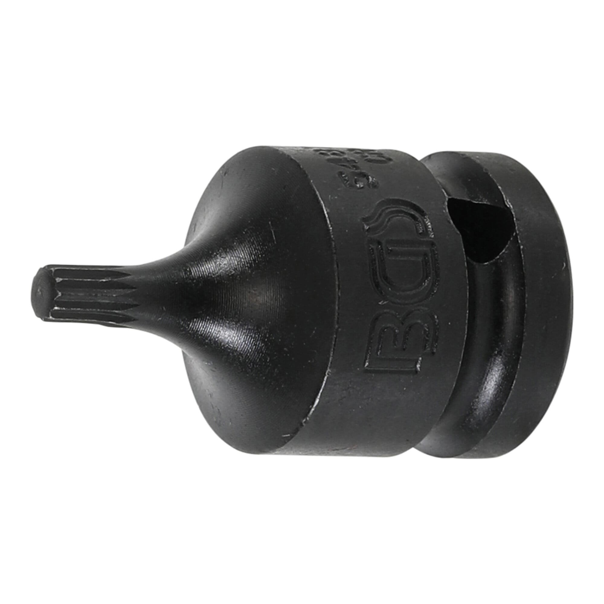 BGS Kraft-Bit-Einsatz 5487-M5, Antrieb Innenvierkant 12,5 mm (1/2"), Innenvielzahn (für XZN) M5 ; BGS technic