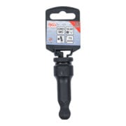 BGS Kraft-Bit-Einsatz 5488-15, Länge 75 mm, Antrieb Innenvierkant 12,5 mm (1/2"), Innensechskant mit Kugelkopf 15 mm-3