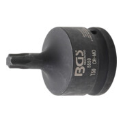 BGS Kraft-Bit-Einsatz 5550, Antrieb Innenvierkant 20 mm (3/4"), T-Profil (für Torx) T50
