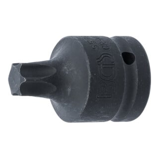 BGS Kraft-Bit-Einsatz 5570, Antrieb Innenvierkant 20 mm (3/4"), T-Profil (für TX) T70