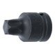 BGS Kraft-Bit-Einsatz 5590, Antrieb Innenvierkant 20 mm (3/4"), T-Profil (für Torx) T90-1